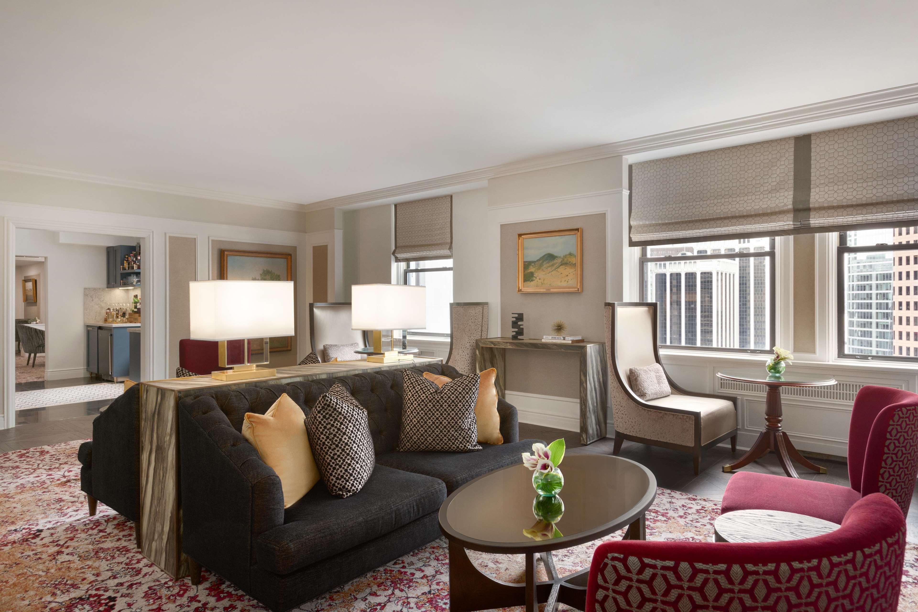 โรงแรม แฟร์มอนต์ แวนคูเวอร์ ภายนอก รูปภาพ A suite at the hotel