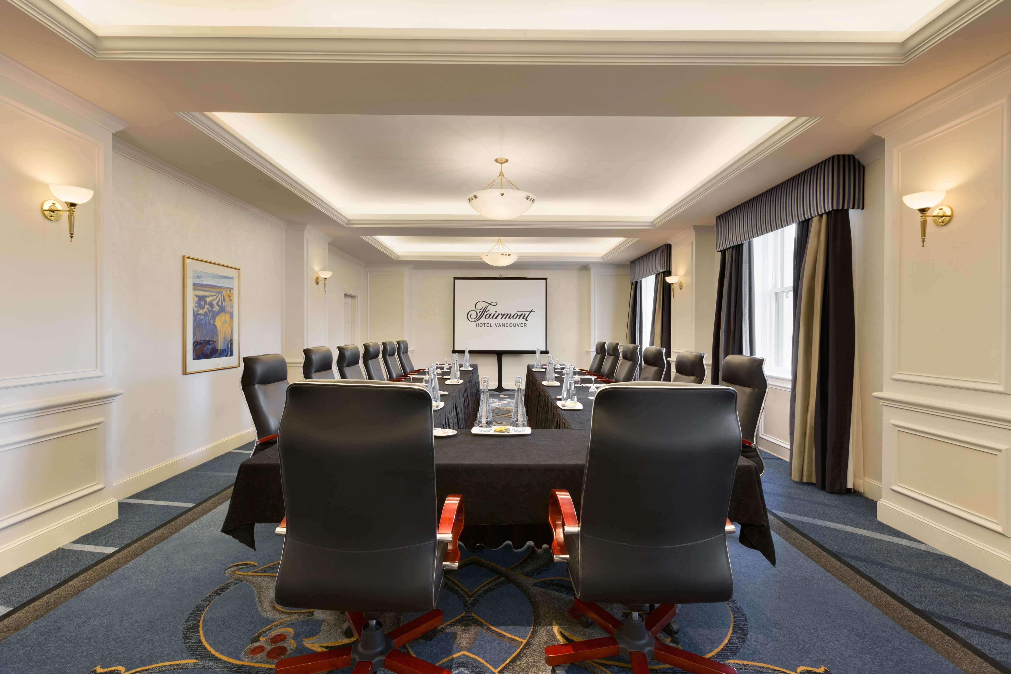 โรงแรม แฟร์มอนต์ แวนคูเวอร์ ภายนอก รูปภาพ Meeting room