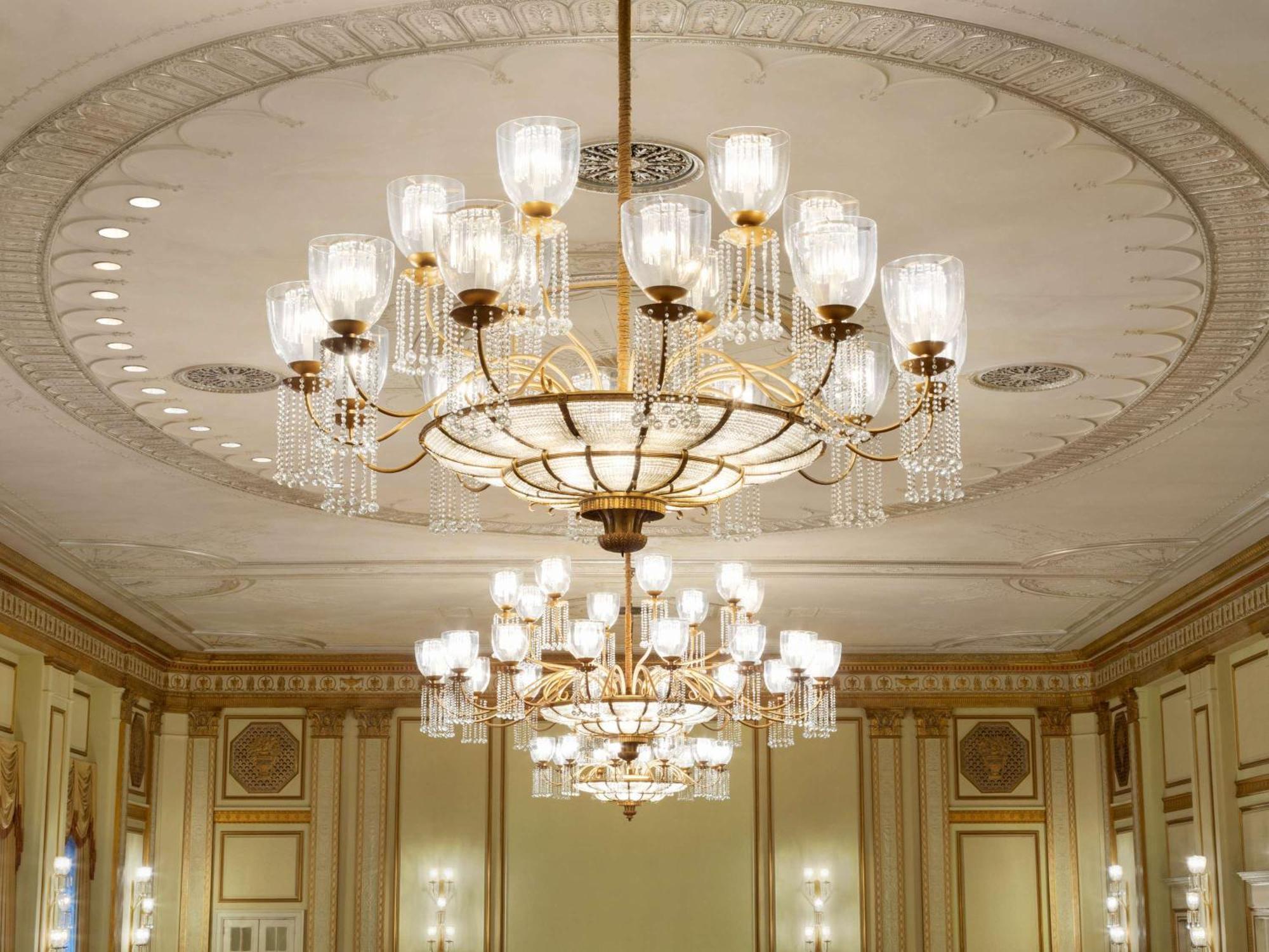 โรงแรม แฟร์มอนต์ แวนคูเวอร์ ภายนอก รูปภาพ A chandelier